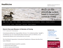 Tablet Screenshot of healthicine.org